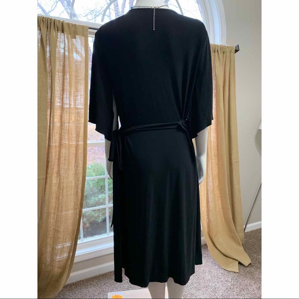 Gorgeous Black Wrap Dress
